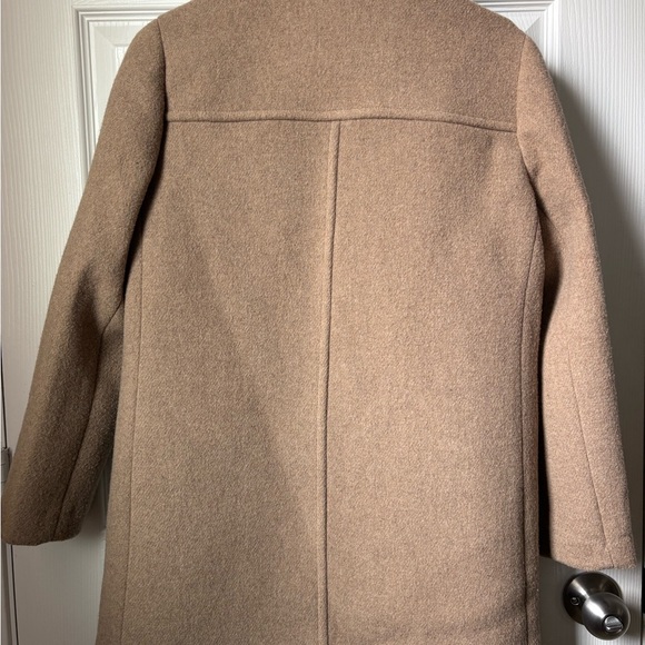 J. Crew Factory Petite Button Neck City Coat - Picture 4 of 5